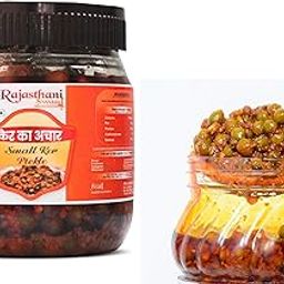 Rajasthani Swaad Ker Pickle Small Size Marwadi Nagauri Barik Kair Ka Achar | Less Oil And No Preservatives | Jar Of 400 Grams-image-92