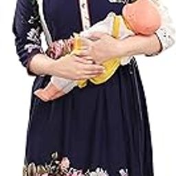 Rayon Cotton Feeding Kurtis for Women with Zippers 832-image-11