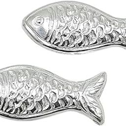 Shee Nath Jewellers Gems Solid Silver/Chandi ki Machli/Fish for Astrological and Lal Kitab Remedy, Silver Fish for vastu, Pooja-image-59