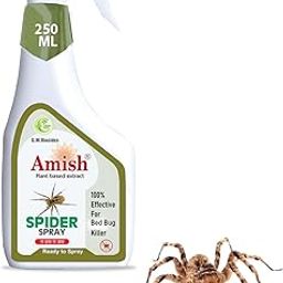 Amish Herbal Spider Spray 250ml Pack Of 1 |10 Minutes Formula |Removes Entire Spider colony|Powerful 100% Organic No Chemical Spider Repellent Spray for Home Office & Garden Long Lasting Protection-image-19