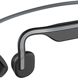 SHOKZ Openmove - On Ear Bluetooth Sport Headphones - Bone Conduction Wireless Earbuds- Sweatproof for Running and Workouts (Grey)-24