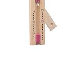 UJEAVETTE Wood Sauna Thermometer Digital Horizontal Sauna Room Sand Timer Durable-23