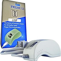 FM220U L1 UIDAI Certified USB Optical Biometric Scanner with RD Service-image-2