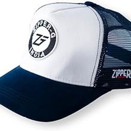 Unisex Casual Trucker Baseball Cap Half Net Mesh with Snapback Closure Unisesx, Free Size, Multicolor-0