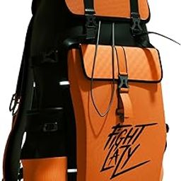 Lifelong 80 Ltr Travel Backpack - Rucksack Bags For Men & Women's - Trekking Bag Laptop Compartment - Tourist Bag For Travel, Hiking, Camping & Trekking- Rucksack Bag Accessories - Orange, 1-32