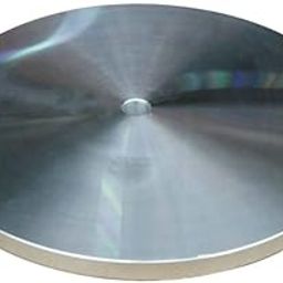 6 Inch/8 Inch Aluminum Polishing Disc, 150mm/200mm Flat Abrasive Wheel for Gemstone Grinding Machine (150x10mm)-image-84