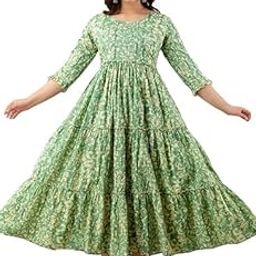 Drashti Textiles Women's Cotton Anarkali Maternity Feeding Kurta/Kurti with Zipper| Comfortable & Elegant Pre and Post Pregnancy Kurti Dress/Kurta Dress-image-66