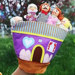 Ji and Ja Toodles Learnings Family Hand Glove Puppet Set, Spark Imaginative Play & Puppet Collection, Ages (Family Hand Glove Puppet)-32