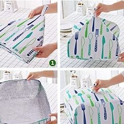 UPKARANWALE Food Cover net, Silicone Cover for Bowl, Food Cover, Food Cover mesh, Fruit Cover, net Cover for Food, Reusable Plastic Cover for Food, Fruit Cover net for Fruit Flies-picture-20
