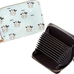 Card Holder for Women - Elegant and Versatile Card Organizer, Credit Cardholder, Card Pouch, Card Case (Blue)-image-83