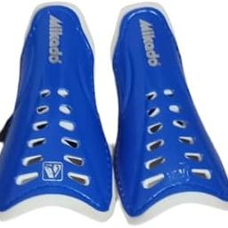 Mikado Kids' Football Shin Guards, Blue, Ages 3-7 Years-image-55