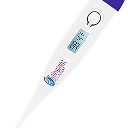Cure Check CC-135 Mercury-Free Digital Thermometer Transparent Storage Case White-image-59