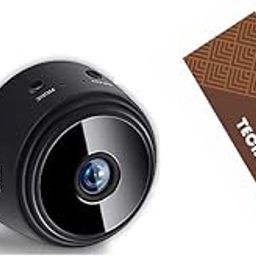 TECHNOVIEW Diamond Series Mini Magnet Camera WiFi Wireless HD 1080P Camera for Home Small Security Camera Night Vision Motion Detection Built-in Battery (V380 Pro App)-19