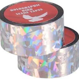 Spick Global Ice Crack Bird Scare Tape, Reflective Tape Keep Birds Away Outdoor,Double Side Bird Flash Tape Set of 2 Roll, 2 Inch X 46 Meters (Ice Crack)-picture-8