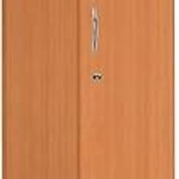 CASPIAN Engineered Wood 1 Door Wardrobe (Light Brown) | Pre-Assembled Furniture | Almirah/Cupboard for Bedroom Clothes Storage Organizer with 6 Compartments-picture-16