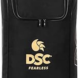 DSC 4004 Cricket Duffle Kitbag | Color: Black & Gold | Size: 89 x 33 x 33 cm | for Men & Boys | Material: Polyester-PU | Padded and Adjustable Shoulder Strap | Full Foam Padding-image-61