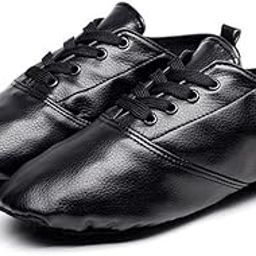 Unisex PU Leather Oxford Shoes for Jazz or Dance-image-45
