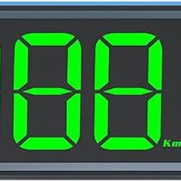 Enakshi® Generic HUD Speedometer 5V Comfortable Heads up Display for Motorcycles Green| Parts & Accessories | Car & Truck Parts | Exterior | Exterior Door Handles-image-15