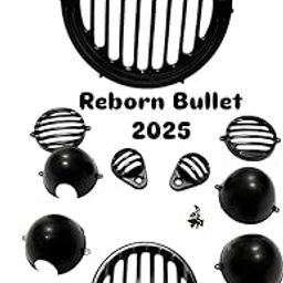 NitroRider NitroRider Grill Set of 8 Aluminium Compatible with Bullet 2025 Reborn 2025 Head Light Grill with LED Indicator Grill + Parking Grill+Tail Light Grill-27