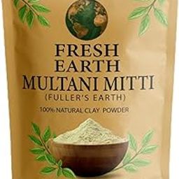 Fresh earth Natural Multani Mitti Fuller's Earth Powder, Double Filtered, 100% Pure-13