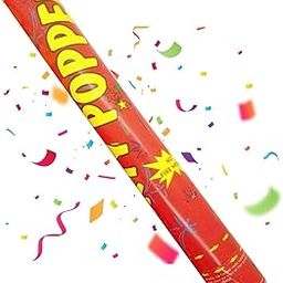 Party Propz Multicolor 30 cm Party Poppers for Birthday- 1Pc Confetti Party Poppers/Party Poppers For Wedding/Party Popper For Anniversary/Confetti Popper for Party/Birthday Poppers(Cardstock)-27