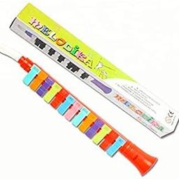 ISKA Mouth Organ Flute/Trumpet Shaped 13 Key Note Melodica Portable Wind Piano Toy for Kids-picture-28