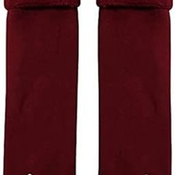 Winter Thermal Toe Dark Colour Wool Heavy Duty Warm Ankle Length Socks Women/Girls Winter Socks (Maroon)-10