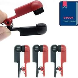 Vagus Nerve Ear Clip, Black Double-Sided Soft Head-image-26