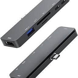 CALANDIS® 7 in 1 USB C to Hdmi Multiport Adapter USB C Hub Fit Ipad Pro-image-45