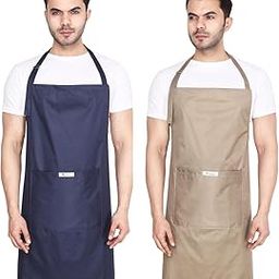 MAKSTILE Waterproof Apron For Kitchen Dishwashing, Cooking, Dog Grooming, Gardening, Car Wash, Lab, Restaurant & Industrial Use | Unisex | Pack of 2-image-79