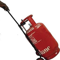 Lakshya Gas Cylinder Trolley with Wheels and Handle | LPG Cylinder Stand Full Metal-image-93
