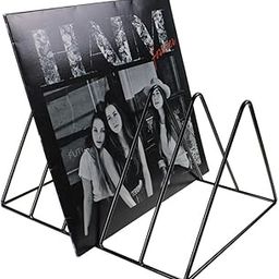 Record-Happy Vinyl Record Storage Holder Stand â€“ Premium Vinyl Coated Metal Wire Rack Holds up to 50 Album Lpâ€™s â€“ Simple, Functional and Contemporary Display Concept Design for 12 inch Records-image-45