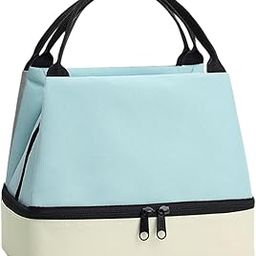 AMEEDARSHAN Portable Thermal Insulated Large Tote Bag for Men, Women, Kids (Multicolour) (Blue)-image-99