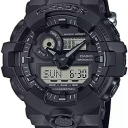 G-Shock GA-700BCE-1ADR Black Analog-Digital Dial Black Resin Strap Men's Watch Shock and 200M Water Resistant G1525-5