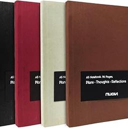 NUOVI Record Note Book | A5 - Ruled Journal | 96 Pages - 100GSM Pages with Soft Cover | Ideal for Office, College, School, Journaling, Meeting & More (Set of 4)-image-63