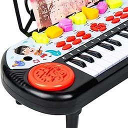 bnf® Multifunctional 24 Keys Electronic Pianos with Lights Sounds for Girls Boys Red|Toys & Hobbies | Educational | Music & Art-26