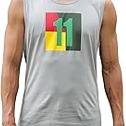 Regular Fit Sleeveless Men's Tank - 100% Cotton Breathable Sando Gym Workout Vest Sport T-Shirt for Men-picture-22
