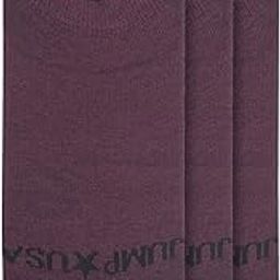 Women Pack of 3 shoe liner Socks|Purple|Bamboo Sweat Proof| Padded Socks-image-1