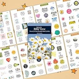 120 PCs Bible Quotes Stickers for Journal Laptop Mobile Diary DIY Decoration Scrapbook Sticker-image-27