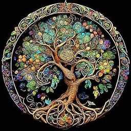 TREXEE DIY 5D Diamond Painting Kits for Adults & kids , Tree of Life Diamond Art Kits for Beginners, Diamond Paint By Numbers Kit DIY Full Drill Paint with Round Diamond Dots, Home Wall Decor (12X12 INCH)(No Frame)-picture-24