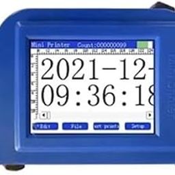 Universal Packaging Solutions Mini Inkjet Printer | Mini Inkjet Printer with Ink Cartridge | Mini Inkjet Batch Coding Machine | Date Printing Machine | Touch Screen | Black Solvent Ink Cartridge-image-56
