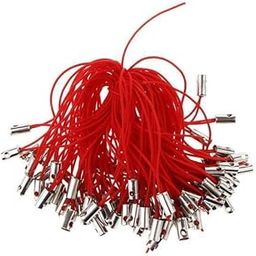 MERISHOPP 5X100Pcs Mobile Cellphone Braided Lariat Lanyard Cords Dangle Straps Red|Cell Phones & Accessories | Cell Phone Accessories | Straps & Charms-image-23