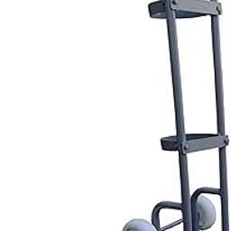 AKURA, Two Wheel D-Type Medical Oxygen Cylinder Trolley for Hospital/Clinic and Domestic Use (Suitable for 50 t0 100 litres Cylinder ; Color -Dove Grey)-picture-19