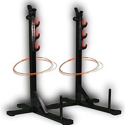 HASHTAG FITNESS Multi-Function Squat Stand Home Gyms Barbell Stand for Squat Equipment for Home,Fully Adjustable Stand, Fitness equipments-8