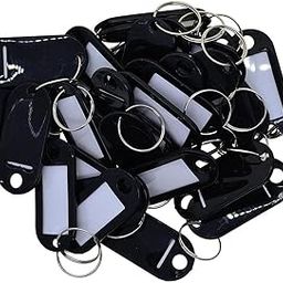 CALANDIS™ 50Pcs Removable Waterproof Key Tags Id Name Card Tags Mark Labels Black | Home Arts & Crafts | Other Home Arts & Crafts |-27