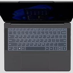 RAYA Silicone Keyboard Cover for Lenovo Yoga Slim 7 / Slim 7i / Slim 7X and Lenovo Yoga Pro 7 Keyboard Protector (Transparent)-18