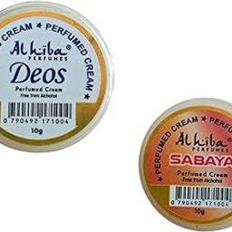 Alhiba Perfumed Cream | SABAYA & DEOS combo (10gm) Pack of 2 | Long Lasting & Premium-image-86