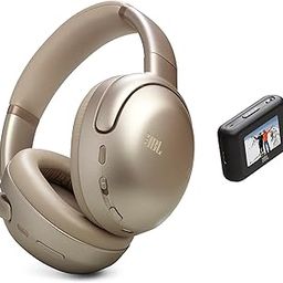 JBL Tour One M3 Smart Tx - Wireless Over-Ear Noise Cancelling Headphones with Smart Transmitter, Hi-Res Audio (3.5mm or USB-C), Spatial 360 Sound with Head Tracking & 70Hrs of Playback (Mocha)-image-3