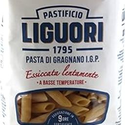 Pastificio Liguori Penne Rigate Nº 42 Gragnano I.G.P. Italian Durum Wheat Classic Pasta Slowly Dried At Low Tempratures, 17.64 oz ℮ 500 g-6