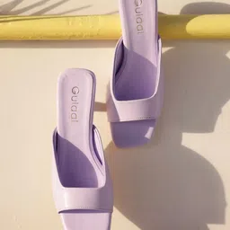 Gulaal Women PU Basics Mules-image-42